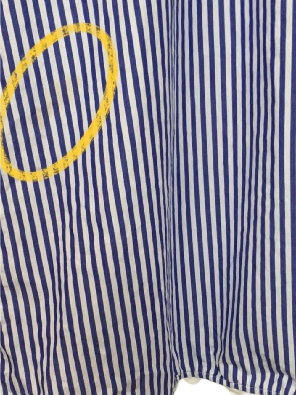 Tuckernuck Blue Stripe Georgia Sleeveless Dress XS Cotton A-Line DEFECT - Picture 10 of 16